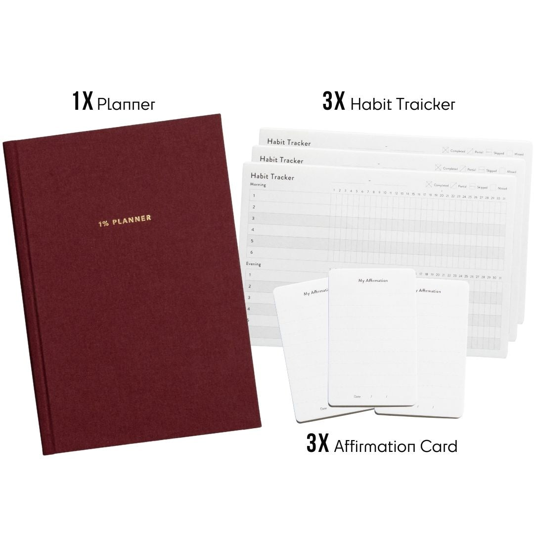 1% Planner - A 90-day Planner
