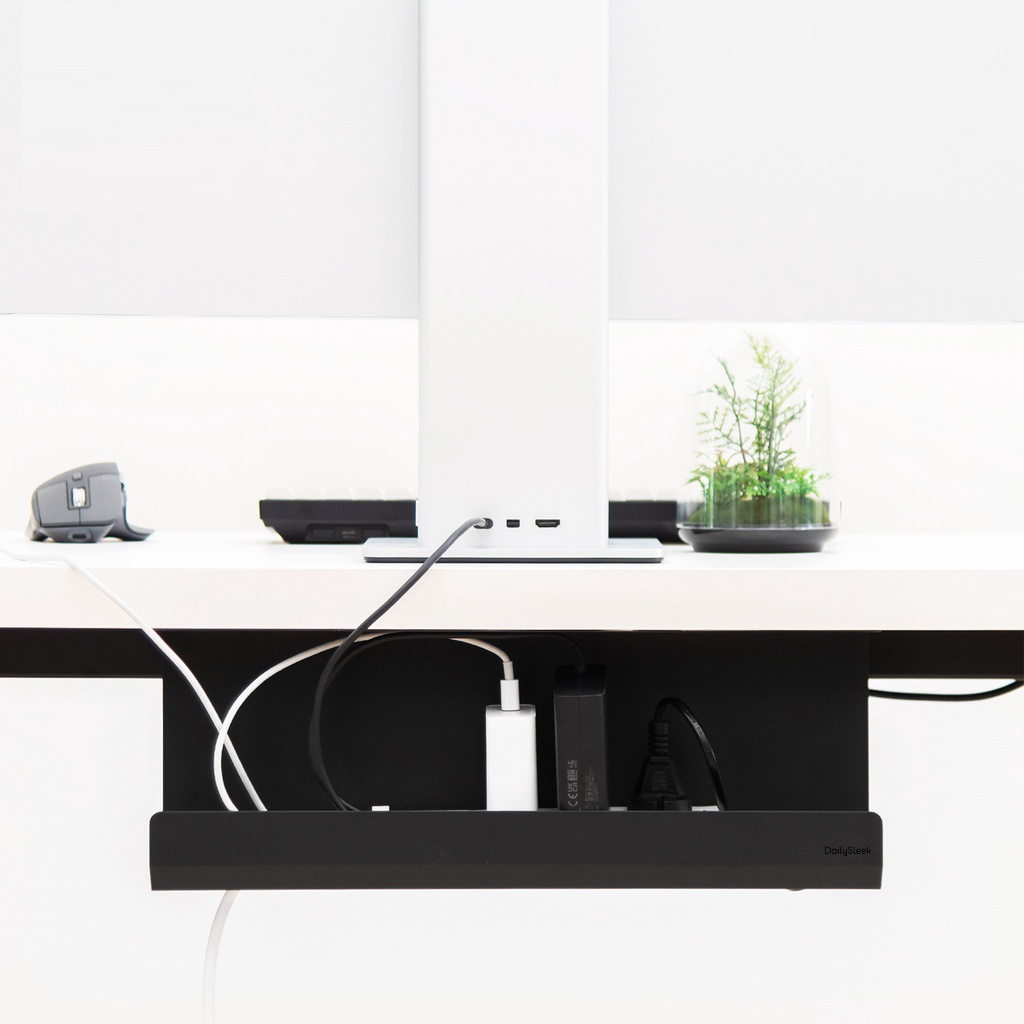 SleekTray - Under Desk Cable Management Tray – Dailysleek